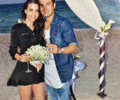 Adrian Mutu s-a casatorit pentru a treia oara. IMAGINI de la ceremonia de pe o plaja din Cuba