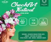 Natură, artă, muzică și bună dispoziție, la Check Art Festival - Spring Edition, din Iulius Town