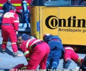 ACCIDENT CUMPLIT in Timisoara! O tanara a ajuns cu picioarele sub tramvai