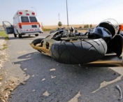 Tragedie la Jebel! Un motociclist a murit dupa ce a fost spulberat de doua masini