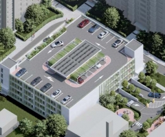 A fost finalizat „conceptul de arhitectură” pentru parcarea multietajată ce se va construi în zona Gării de Nord din Timișoara