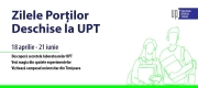  Zilele Porţilor Deschise la UPT, în perioada 18 aprilie – 21 iunie 2024
