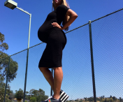 Ce graviduta frumoasa e Ciara! Solista a facut publice primele poze cu burtica
