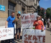 Tinerii au iesit in strada la Timisoara. Vezi pentru ce au protestat