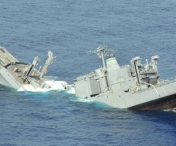 ALERTA PE MAREA NEAGRA! O nava militara rusa s-a scufundat dupa ce s-a ciocnit cu un vas cargo
