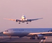 VIDEO - TRAGEDIE evitata in ultimul moment pe aeroportul din Barcelona. Doua avioane de pasageri, la un pas de coliziune