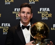 Lionel Messi a castigat Balonul de Aur pentru a cincea oara