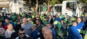  Marți, 30 aprilie, angajați secției Salubrizare 1 a Retim au organizat un protest spontan