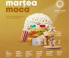 Iulius Town lansează „Marțea Moca”: acea zi din săptămână când ai oferte 1+1 gratis și promoții la brandurile tale favorite