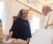 Ce a discutat Dancila cu Papa Francisc la Vatican I VIDEO