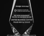 COMPANIA IULIUS a primit premiul pentru cea mai buna dezvoltare de birouri destinate companiilor din industria de Outsourcing