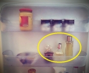 Baga sticluta cu parfum in frigider si vezi ce se intampla