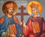 Sfintii Imparati Constantin si Elena, sarbatoriti astazi, in Biserica Ortodoxa. La Multi Ani!