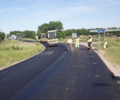 Lucrari de asfaltare si reparatii pe trei drumuri nationale din Timis