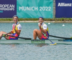 Şase echipaje româneşti s-au calificat în Finalele A la Campionatele Europene de canotaj de la Bled 