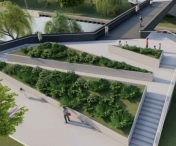  A fost lansată licitația pentru demolarea actualei pasarele pietonale care leagă strada Pestalozzi de Parcul Copiilor