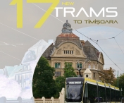 Noile tramvaie destinate Timișoarei au altă culoare, diferită de cea a celor care circulă acum prin oraș 