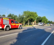 Accident pe DJ 592, la ieșire din comuna Chevereșu Mare