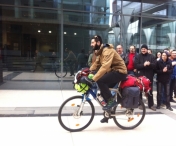Biciclistul lugojean a ajuns in Iran, pe doua roti!