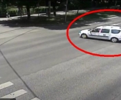 Accident rutier grav in Timisoara unde un motor a acrosat din plin un autoturism - VIDEO