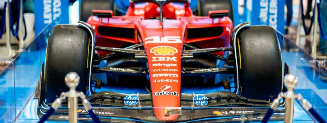 Ultima oprire a circuitului Bitdefender, în Iulius Town. Vino să vezi monopostul Formula 1 al Scuderiei Ferrari HP