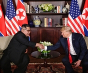 VIDEO - Summit istoric Donald Trump-Kim Jong-un: Cei doi lideri au dat mana in Singapore