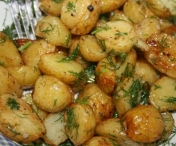 Salata orientala, reinterpretata, cu cartofi noi