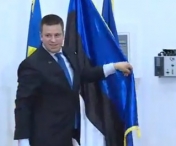 GAFA de protocol in prezenta premierului Dancila! Consulul onorific al Estoniei la Constanta, prima reactie dupa ce steagul a fost pus invers