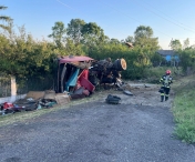 Accident rutier, în localitatea Lunca Corbului, din județul Argeș