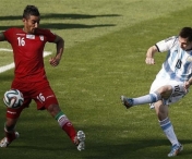 Messi salveaza Argentina in prelungiri de la un egal rusinos cu Iranul