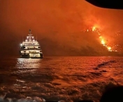 Treisprezece persoane de la bordul unui iaht, arestate în Grecia după un incendiu de pădure 