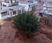 Cod ROSU de vreme extrema in Grecia. Imaginile dezastrului. VIDEO
