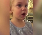 VIDEO FABULOS - Ce face aceasta fetita cand tatal sau ii interzice sa aiba un iubit