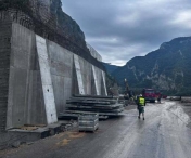 Pe autostrada A6 continuă săptămâna aceasta lucrările de amenajare a taluzului