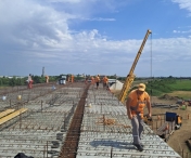 400 de oameni prezenți, săptămâna trecută, pe șantierul centurii Timișoara Sud