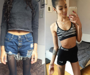 O transformare incredibila! S-a luptat cu anorexia timp de 17 ani, dar acum starneste invidia cu trupul ei