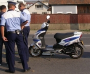 Doi minori s-au specializat in furt de scutere. Adolescentii au fost prinsi de politistii din Timisoara