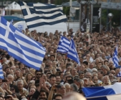 Grecii au iesit in strada