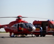 Turist accidentat in muntii Fagarasului, transportat cu un elicopter SMURD la spital