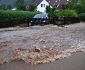 Cod Galben de inundatii in Timis si in alte judete, prelungit pana vineri la ora 13.00