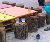 Trei tineri care au consumat alcool pe plaja terapeutica din Mamaia, amendati de Politia Locala cu cate 100 de lei fiecare