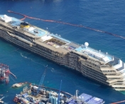 Epava pachebotului Concordia a intrat in portul Genova