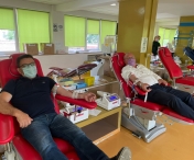 20 de angajati ai Directiei de Prestari Servicii Timis au donat sange pentru semenii aflati in dificultate, chiar de Ziua Judetului Timis 