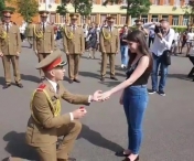 Un ofiter si-a cerut in casatorie iubita in fata ministrului Apararii. Reactia lui Mihai Fifor I VIDEO