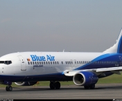 Blue Air a transportat anul trecut 5,06 milioane pasageri, cu 70% mai mult fata de 2016