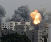 VIDEO - IMAGINI SOCANTE! Un cartier de locuinte din Fasia Gaza este DISTRUS complet in numai o ora