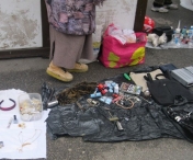 "Bazarul" de pe trotuarele din Badea Cartan, inchis de politistii locali din Timisoara