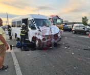 Accident rutier grav in Iași. Au fost rănite 13 persoane