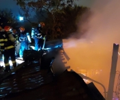 Incendiu la un bloc din Timisoara unde zeci de persoane au iesit de urgenta din imobil