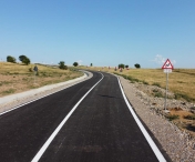 Drumul dintre Crivobara si Vizma, in lungime de patru kilometri, a fost asfaltat